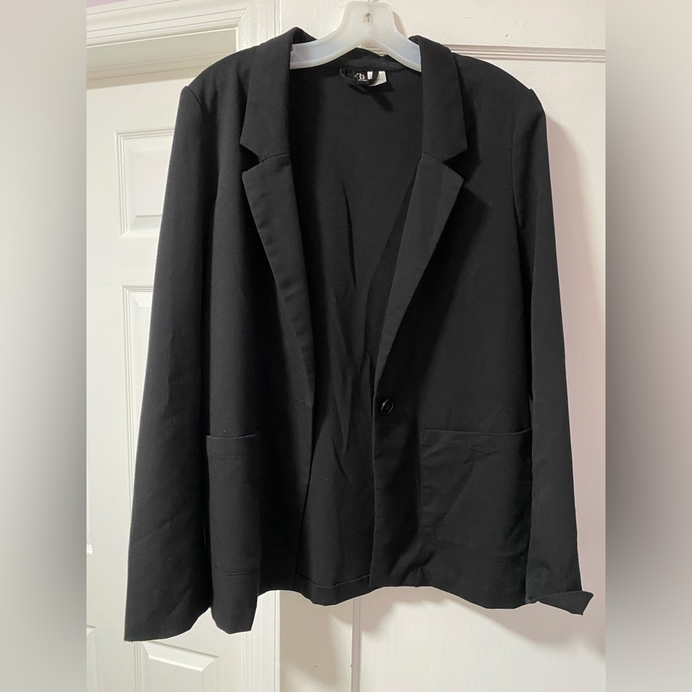 Classic Black Blazer